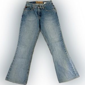 Mudd Med Wash Size 3 Wide legged Flared Jeans